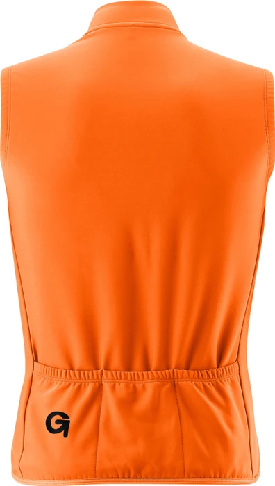Gonso Cavento Funktionsweste shocking orange (Herren)