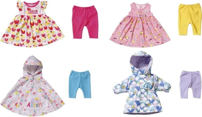 Zapf creation BABY born Mode - Deluxe 4 Jahreszeiten Set