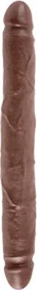 Pipedream King Cock 12" Slim Double Dildo brown