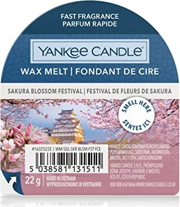 Yankee Candle Sakura Blossom Festival Duftwachs, 22g