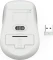 Hama WM-450 Silent Wireless Multi-Device Mouse weiß/grau, USB/Bluetooth Vorschaubild