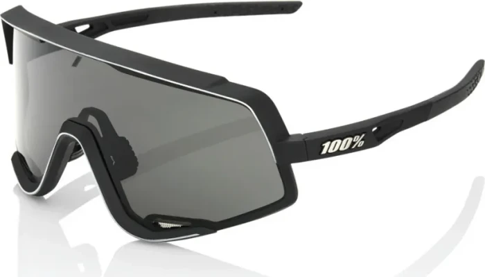 100% Glendale soft tact black/smoke lens