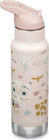 Klean Kanteen Kid Classic Flip Sport Cap Isolierflasche 355ml owlet