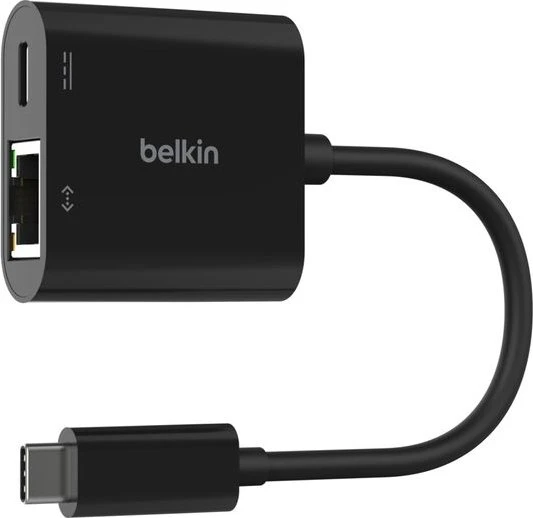 Belkin USB-C Ethernet- und Ladeadapter, USB-C 3.0 [Stecker]