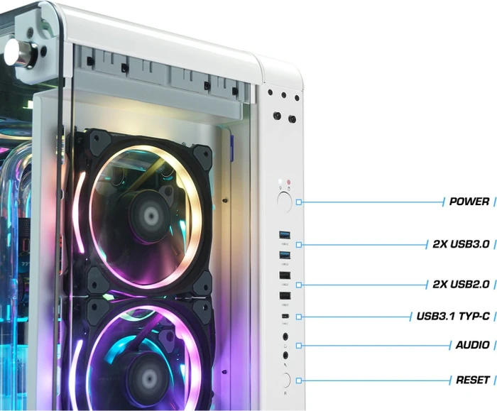 Thermaltake Neptun Custom LCS Loop, Core i9-12900K, 32GB RAM, 4TB SSD, GeForce RTX 3080