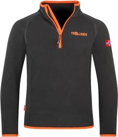 Trollkids Nordland Half Zip Pullover schwarz (Junior)