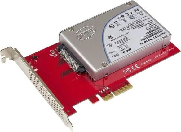 StarTech PCI Express Card > 1 x internal U.2 SFF-8639 NVMe