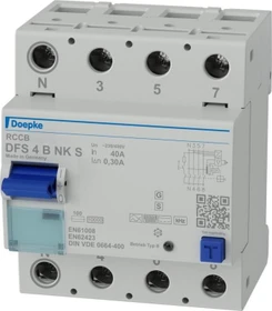 Doepke Fehlerstromschutzschalter DFS 4 040-4/0,30-B NK S