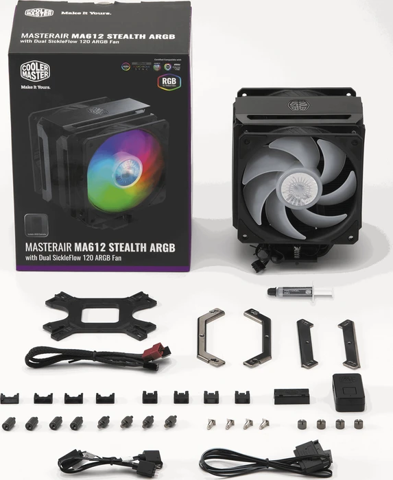 Cooler Master MasterAir MA612 Stealth ARGB