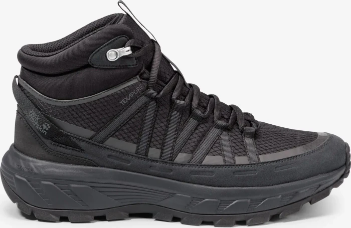 Jack Wolfskin Wild Hike Texapore Mid schwarz (Herren)