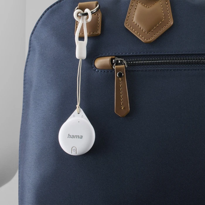 Hama Schlüsselfinder Item Finder für Apple "Wo ist"-App Bluetooth weiß