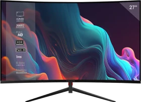 Mars Gaming MV27C, schwarz, 27"