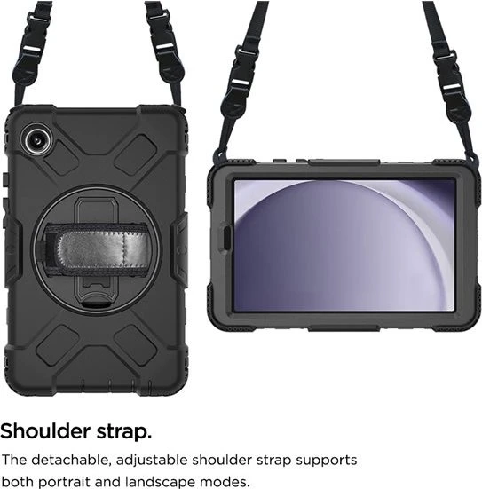 Eiger Eiger Peak 500M Drop Protection Case für Samsung Galaxy Tab A9 (2023), schwarz