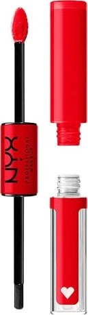 NYX Shine Loud Lippenstift 17 Rebel in Red, 6.5ml