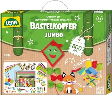 LENA Bastelkoffer Jumbo grün