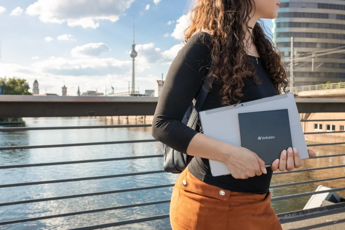 Verbatim Externer CD/DVD-Brenner, SlimLine, USB-C 3.0