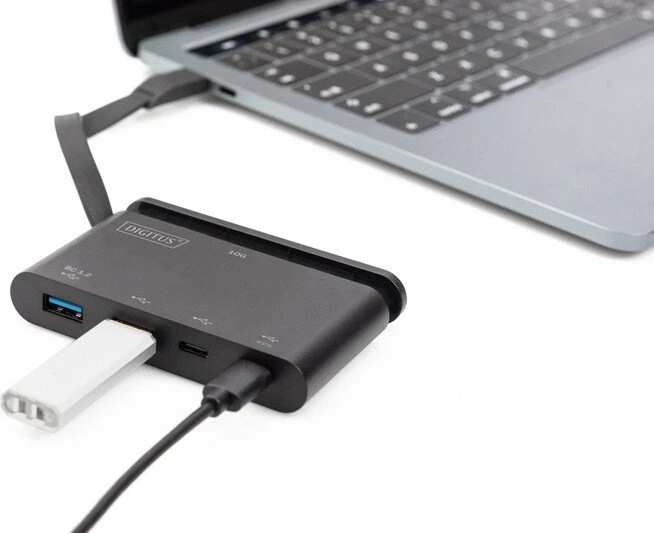 Digitus USB-Hub, 2x USB-C 3.1, 2x USB-A 3.1, USB-C 3.1 [Stecker]