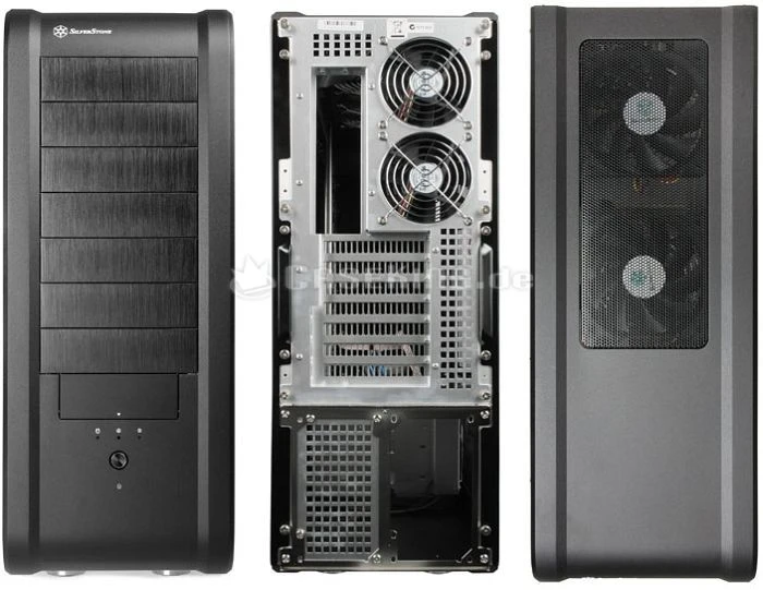 SilverStone Temjin TJ07 USB 3.0 schwarz, Acrylfenster