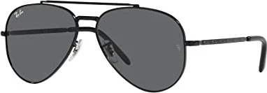 Ray-Ban RB3625 New Aviator 58mm schwarz/grau