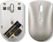 Lenovo 540 USB-C Wireless Compact Mouse Sand, USB Vorschaubild