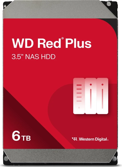 Western Digital WD Red Plus HDD, retail