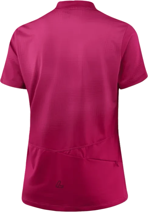 Löffler Cielo Half-Zip Trikot kurzarm magenta (Damen)