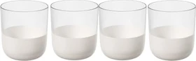 Villeroy & Boch Manufacture Rock Whiskyglas blanc, 4 Stück