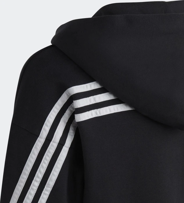 adidas Future Icons 3-Streifen Hoodie schwarz/weiß (Junior)
