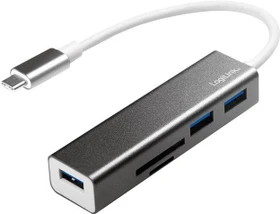 LogiLink Dual-Slot-Cardreader, USB-C 3.0 [Stecker] (UA0305)