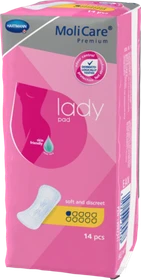 Hartmann MoliCare Premium Lady Pad 1 Tropfen Hygieneeinlage, 14 Stück
