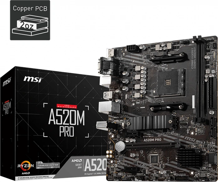 MSI A520M Pro (AMD AM4)