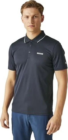 Regatta Maverick V Poloshirt kurzarm blau (Herren)