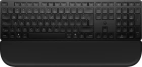HP 585K Dual-Mode mit Handballenauflage Keyboard, schwarz, USB/Bluetooth, US