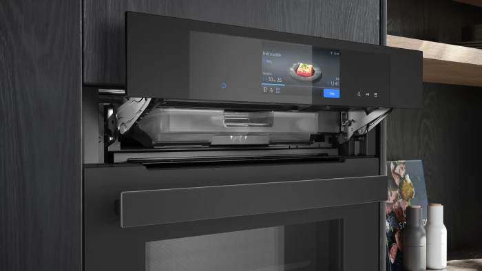 Siemens iQ700 CS938GCM1 Dampfbackofen mattschwarz