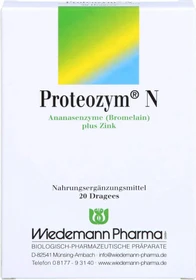 Wiedemann Proteozym N Dragees, 20 Stück