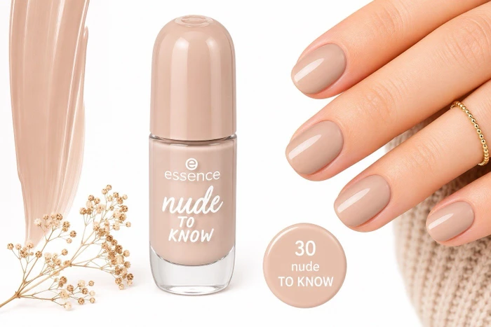 Essence gel nail colour Nagellack 30 nude to know, 8ml