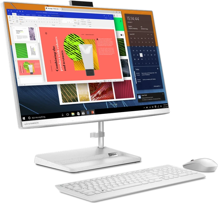 Lenovo IdeaCentre AIO 3 24ALC6, weiß, Ryzen 7 5700U, 16GB RAM, 512GB SSD, PL