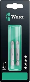 Wera 855/4 TZ SB Pozidriv Bit 1/4", PZ1x50mm, 2 Stück