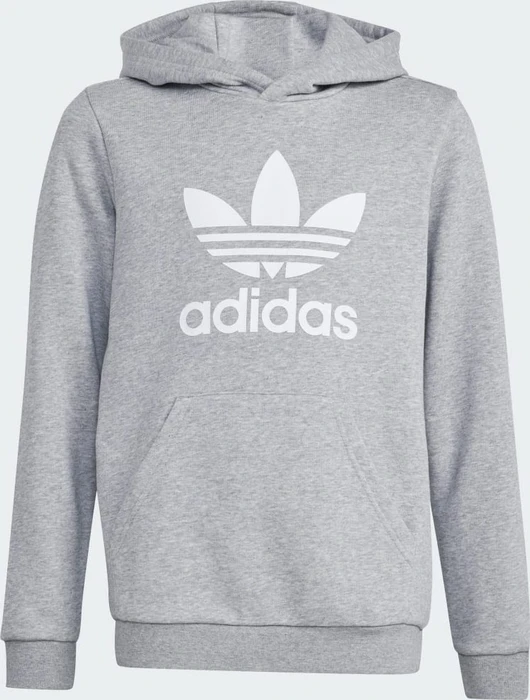 adidas Trefoil Hoodie medium grey heather (Junior)