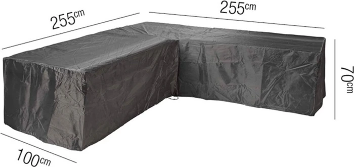 AeroCover Schutzhülle für Lounge-Set L-Form 90° Ecke 2550x2550x100mm
