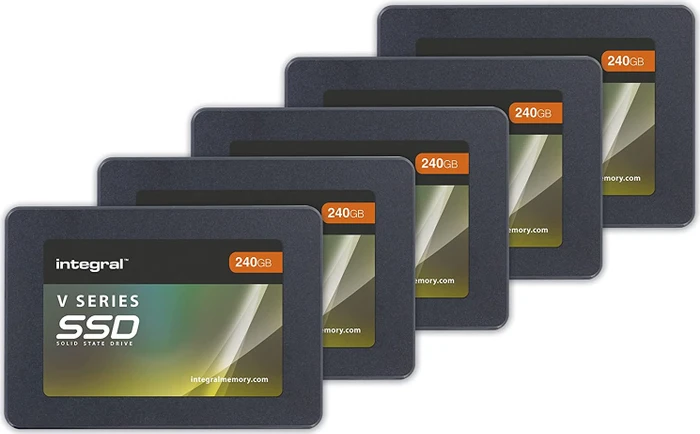 Integral V Serie SSD V2 240GB, 2.5" / SATA 6Gb/s, 5er-Pack