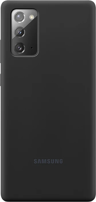 Samsung Silicone Cover für Galaxy Note 20 mystic black