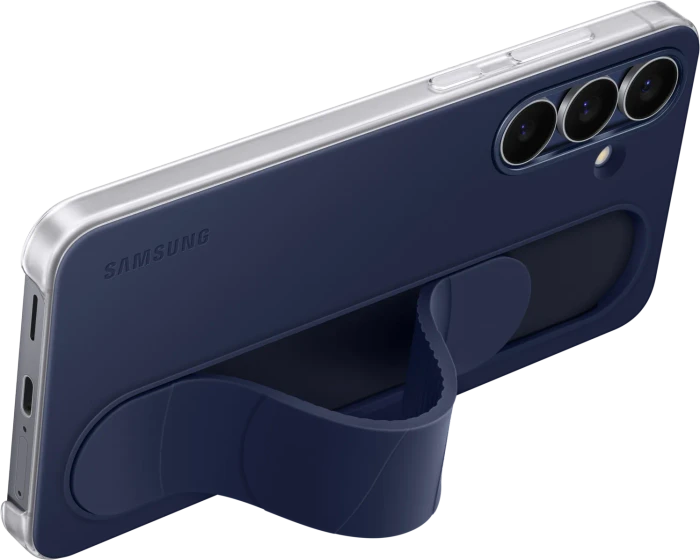 Samsung Standing Grip Case für Galaxy S25 FE Mystic Blue