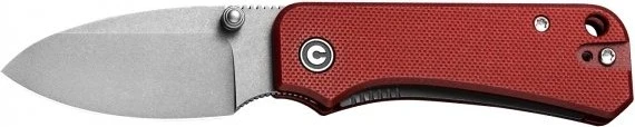 Civivi Baby Banter G10 Taschenmesser burgundy/grey stonewashed