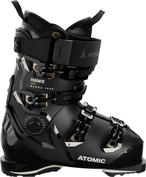 Atomic Hawx Magna 105 S GW black/stone/gold (Damen) (Modell 2024/2025)