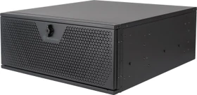SilverStone RM44, Rackmount Storage, schwarz, 4HE, ATX