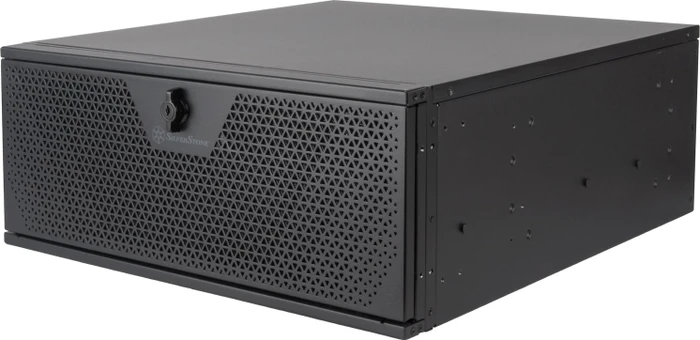 SilverStone RM44, Rackmount Storage, schwarz, 4HE, ATX