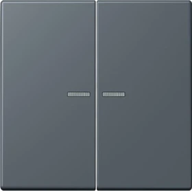 Jung Wippe 2-fach, gris foncé 59
