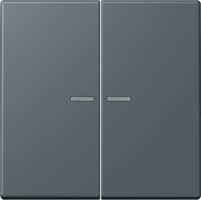 Jung Wippe 2-fach, gris foncé 59