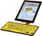 LogicKeyboard LargePrint Mini PC, Black on Yellow, Bluetooth, DE Vorschaubild